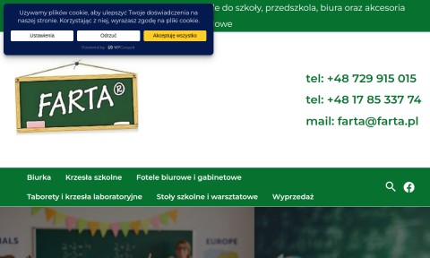 Krzesła szkolne