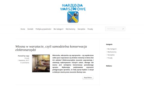 Blog o narzędziach