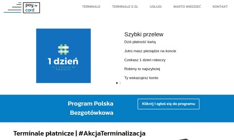 Terminale płatnicze Warszawa
