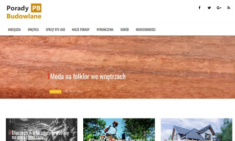 Porady-Budowlane.pl - praktyczny blog na temat budownictwa