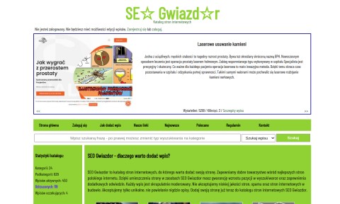 SEOGwiazdor - katalog stron