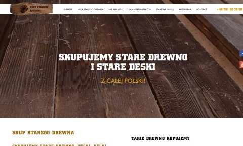 Skup stodół kupię stare drewno skup