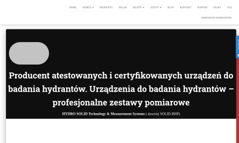 Urządzenia do badania hydrantów
