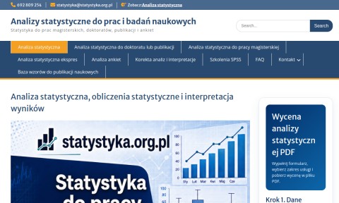 Analizy statystyczne