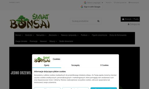 ziemia do bonsai
