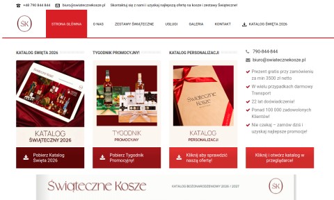 Kosze świąteczne