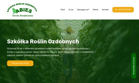 Szkółka roślin olsztyn