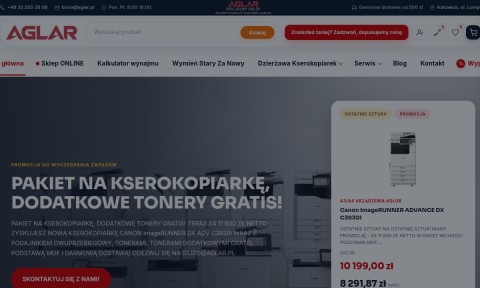 dzierżawa ksero Katowice www.aglar.pl