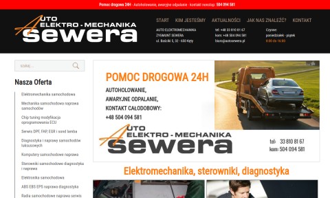 Elektromechanika i elektronika samochodowa, naprawy diagnostyka - Zygmunt Sewera
