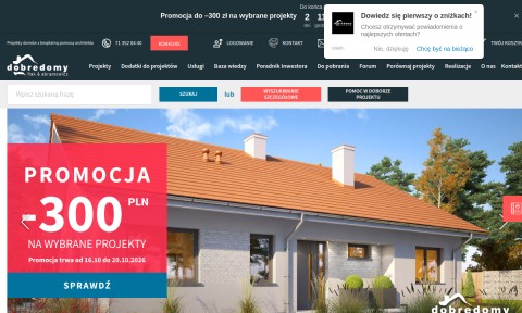 projekty domów