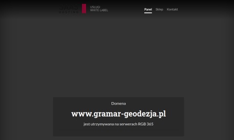 Pracownia geodezyjno-kartograficzna GRAMAR