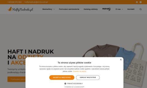 Nadruki na koszulkach
