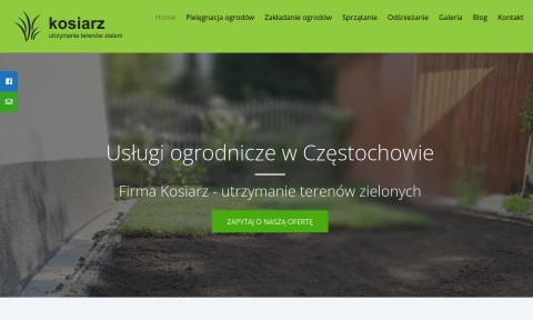 Kosiarz. Pielęgnujemy zieleń w Częstochowie