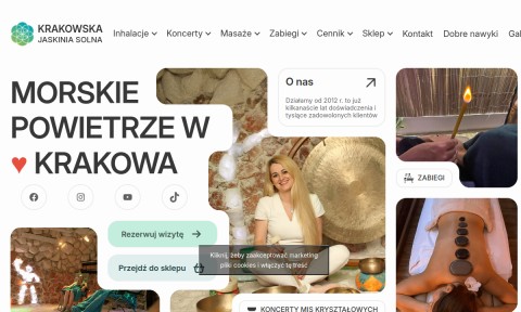 Grota solna w Krakowie