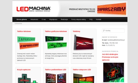 Ledmachina - Reklama LED