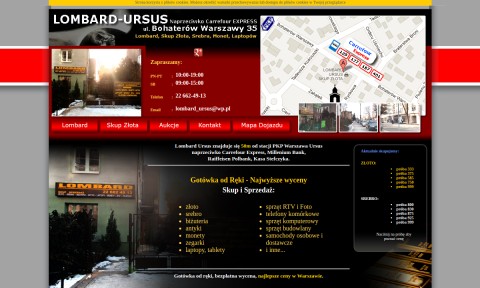 Lombard Ursus - Skup Złota i Srebra - Pożyczki pod zastaw
