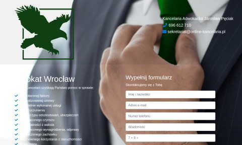 Online Kancelaria - Kancelaria Adwokacka Adwokat Jarosław Pęciak
