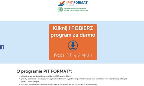 Darmowy program pit 2021 - 1 procent