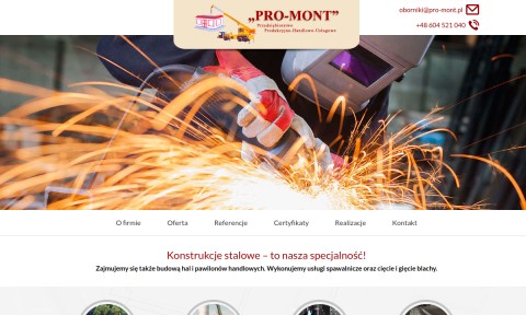 konstrukcje stalowe produkcja