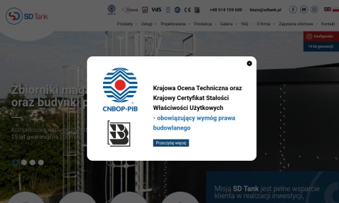 zbiorniki wody pitnej