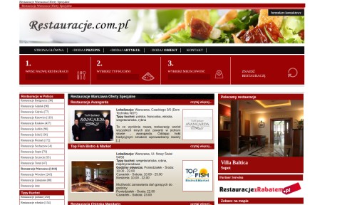 Restauracje Warszawa