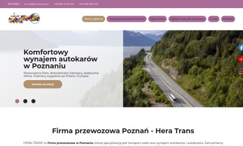 Wynajem autobusów Poznań