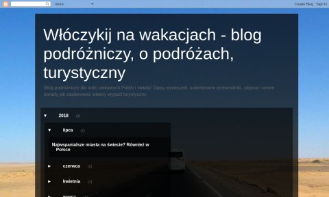 Blog podróżniczy