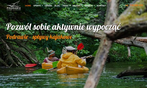 Spływy kajakowe Drawą, Korytnicą, kajaki Drawa | PODRAWIE