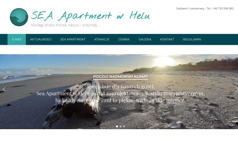 Apartament SEA w Helu | blisko natury, morza i przyrody...