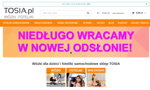 Wózki dla dzieci i foteliki dziecięce