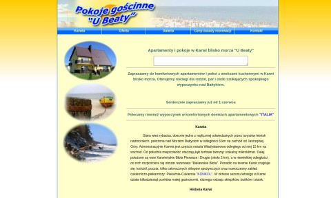 Pokoje Karwia U Beaty - noclegi, apartamenty nad morzem