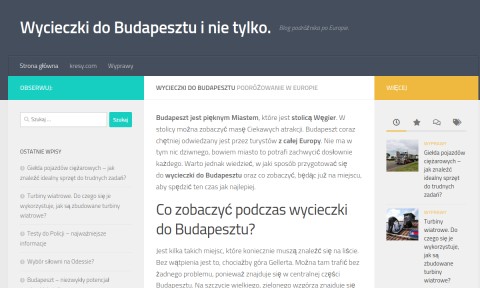 Wycieczka do Budapesztu