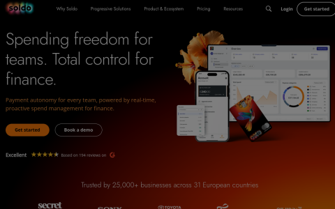 Capture du site Soldo