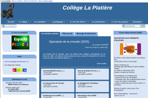 vignette du site