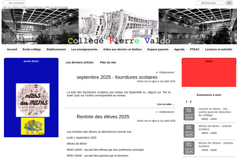 vignette du site