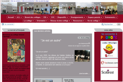 vignette du site