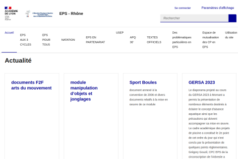 vignette du site