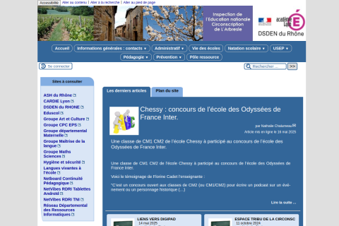 vignette du site