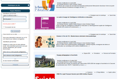 vignette du site