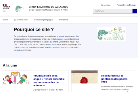 vignette du site