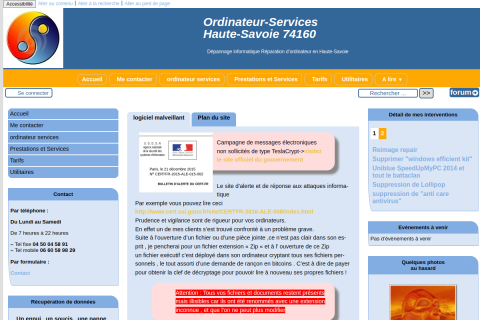 vignette du site