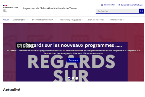 vignette du site