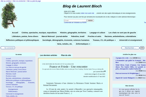vignette du site
