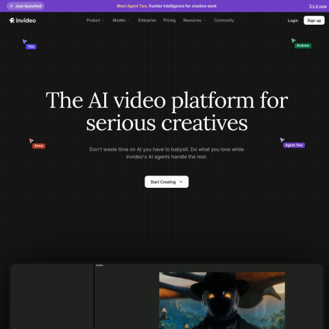 InVideo AI screenshot