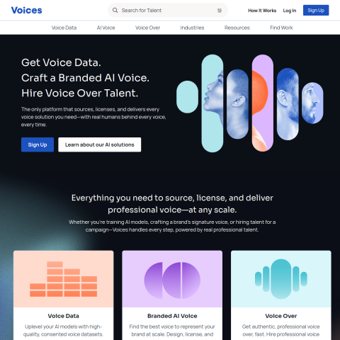 Voices.com screenshot