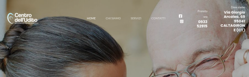 Anteprima del sito Centro dell'Udito