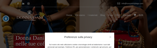 Anteprima del sito Donna Dani