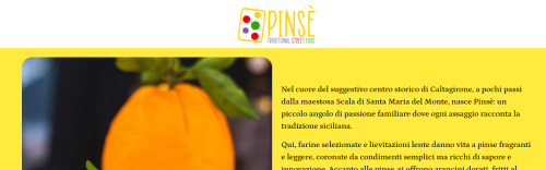 Anteprima del sito Pinse Food