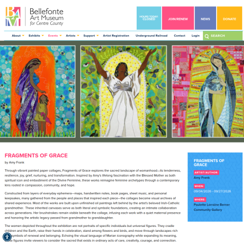 Fragments of Grace exhibition