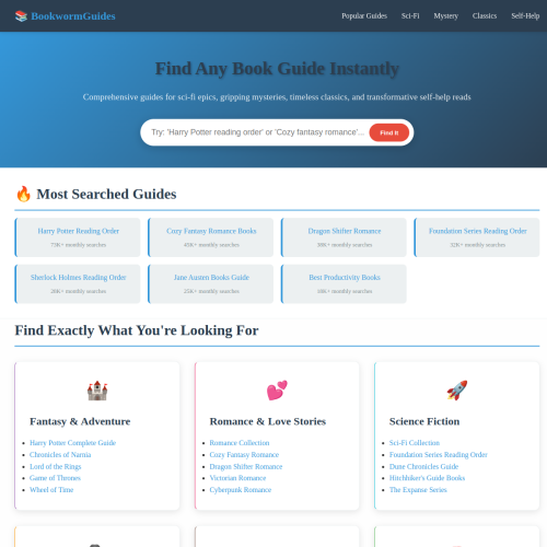 BookwormGuides